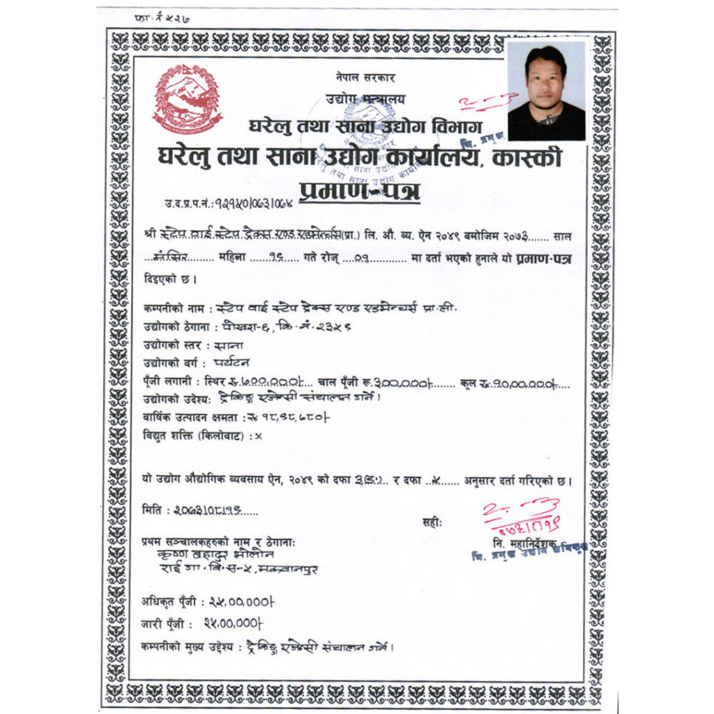 Small Cottage industry